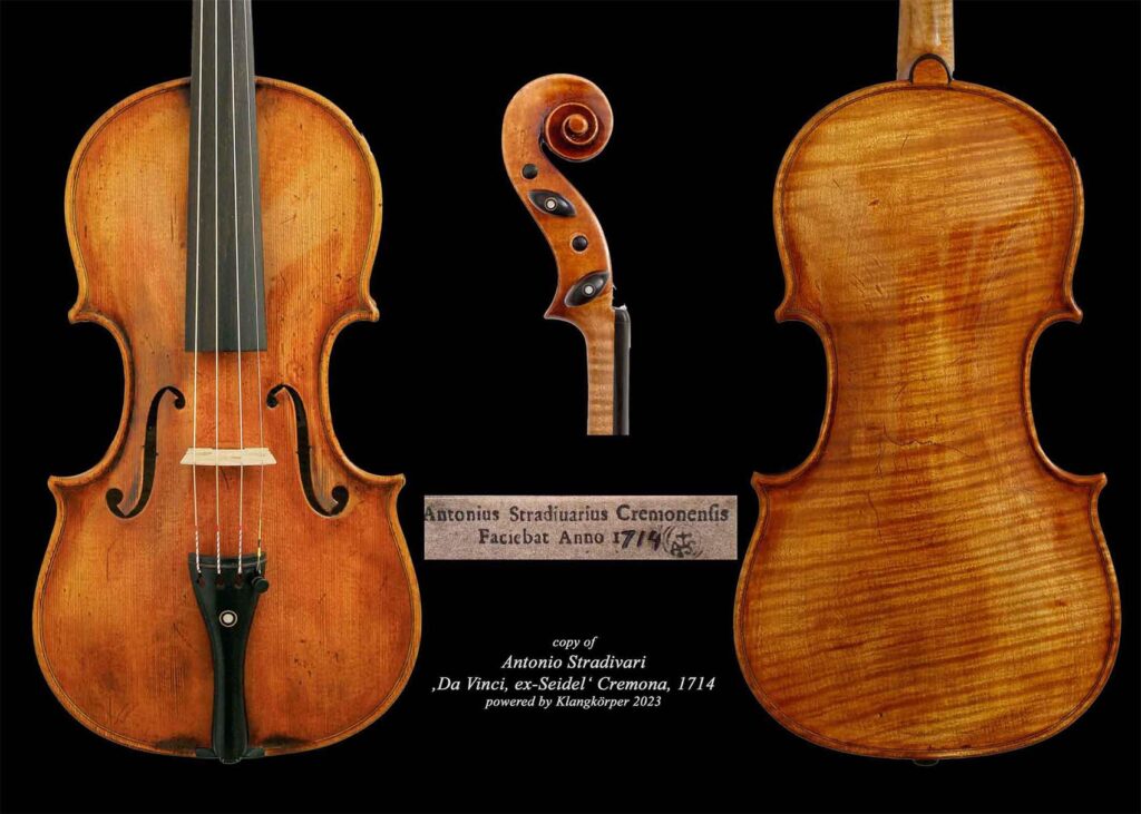 Violine, Österreichische Kopie der „Da Vinci, Ex-Seidel“, Antonio Stradivari